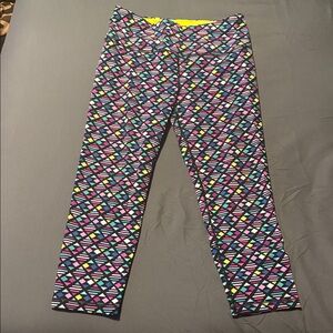 Victoria's Secret VSX Multicolor 3/4th Length Workout Leggings